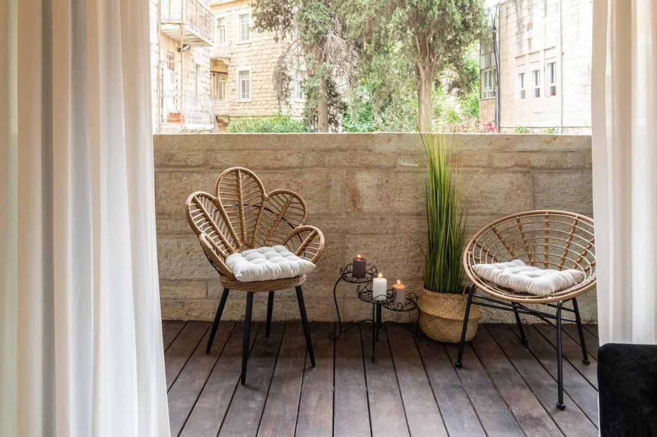 King David Residence Luxury 4 Bd/Pool/Gym/Parking Jeruzalem Buitenkant foto