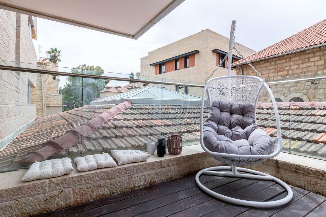 King David Residence Luxury 4 Bd/Pool/Gym/Parking Jeruzalem Buitenkant foto